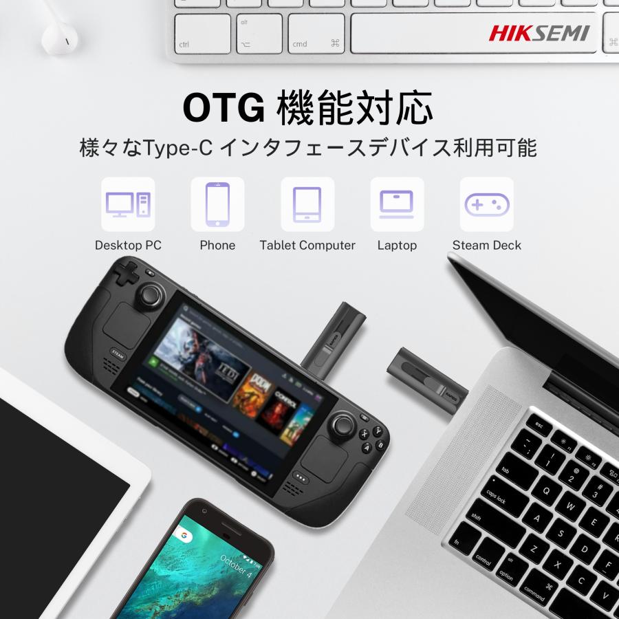 HIKSEMI ポータブルSSD 256GB 高速 最大転送速度560MB/s 超小型 HIKSEMI ポータブルSSD 256GB 高速 最大転送速度560MB/s 超小型