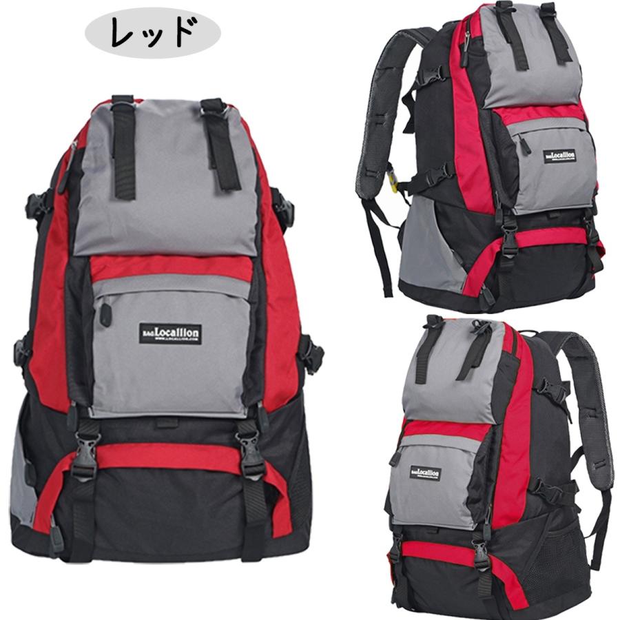 リュックサック バックパック ザック 黒 トレッキング 大容量 リュック メンズ レディース 登山 防災 40L レインカバー 通勤 通学 40リットル｜bestmart｜21