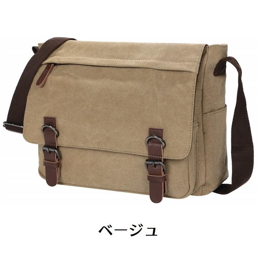 ショルダーバッグ 旅行用 大きめ おすすめ 布 斜めがけ メンズ レディース Lサイズ 肩下げ バッグ 大容量 斜めがけ ベージュ Ts028l ベストマート オンライン 通販 Yahoo ショッピング