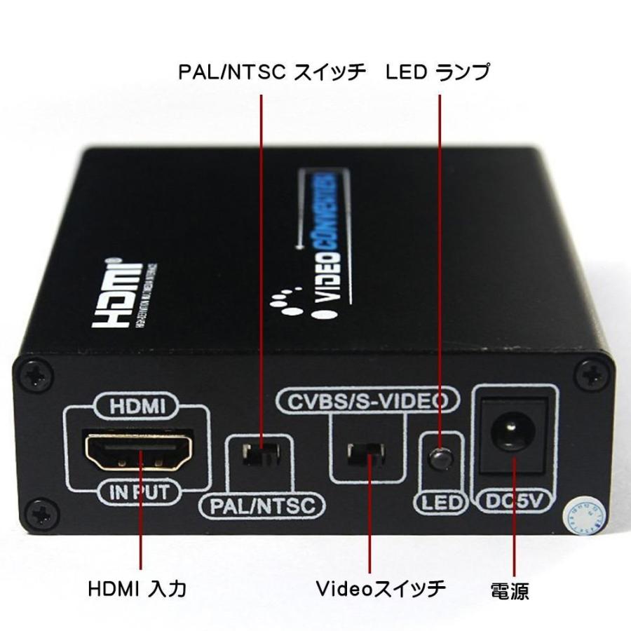 数量は多い オーディオ ビデオ変換 アタプター HDMI to Composite L 3RCA 1080P対応 S-Video AV 新版 R