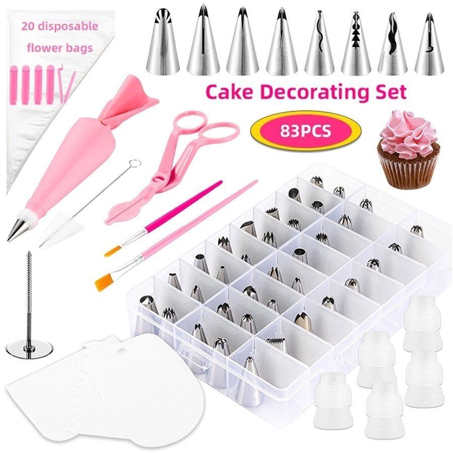 デコレーション口金セット ケーキ口金セット 絞り口金セット 44個花型の専用ケースあり Uqbdd6ltf9d Bestmatch 通販 Yahoo ショッピング