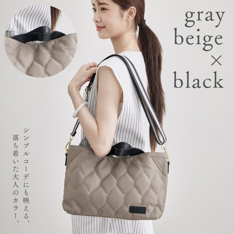 トートバッグ レディース ナイロン 軽量 キルティング 2way ショルダー