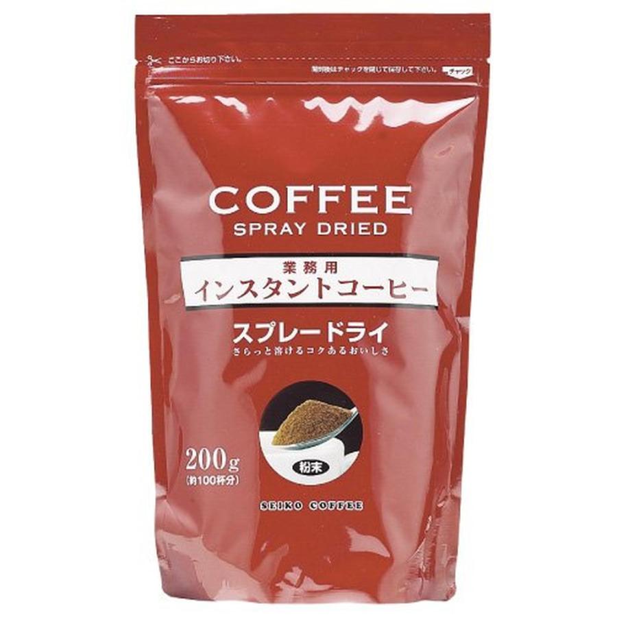 セイコー珈琲 業務用インスタントコーヒースプレードライ 200g（Yahoo!・ベストワン）