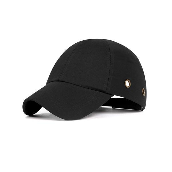 ヘルメット 内蔵 帽子 キャップ ブラック 軽量 帽子型ヘルメット 自転車 防災 安全     ((S の商品画像