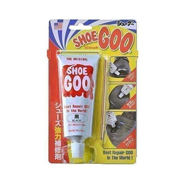 シューグー すり減ったかかと補修に 靴補修剤 黒 ブラック 100g Shoe Goo :YK12087-A2106:ベストワン - 通販 - Yahoo!ショッピング シューグー すり減ったかかと補修に 靴補修剤 黒 ブラック 100g Shoe Goo :YK12087-A2106:ベストワン - 通販 - Yahoo!ショッピング