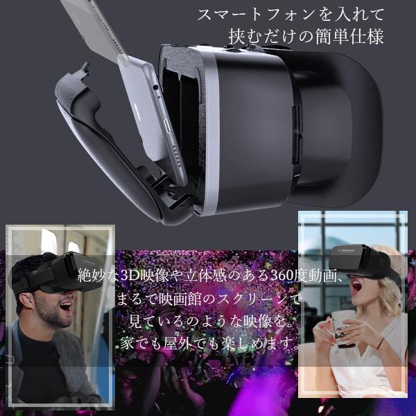 VRゴーグル スマホ用 iPhone メガネ ゲーム 3D Android 3Dメガネ 3D