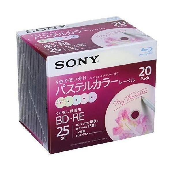 信用 卸売 ソニー 20BNE1VJCS2 ビデオ用ブルーレイディスク SONY 20枚パック BD-RE1層:2倍速