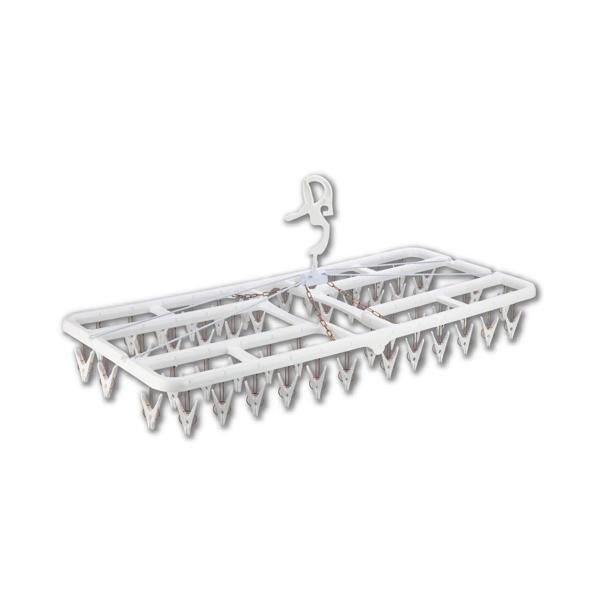 ニシダ すぐ取れ角ハンガー 50ピンチ ホワイト Nishida の商品画像
