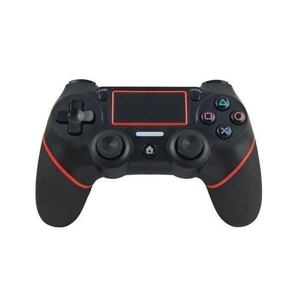互換品 PS4 コントローラー レッド ワイヤレス Bluetooth タッチパッド 加速度センサー 重力感応イヤホンジャック付き ((S（Yahoo!・ベストワン）