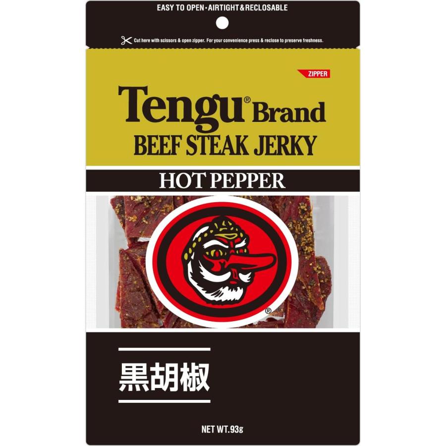 天狗 テング ビーフステーキジャーキー ホット 93g おつまみ TENGU
