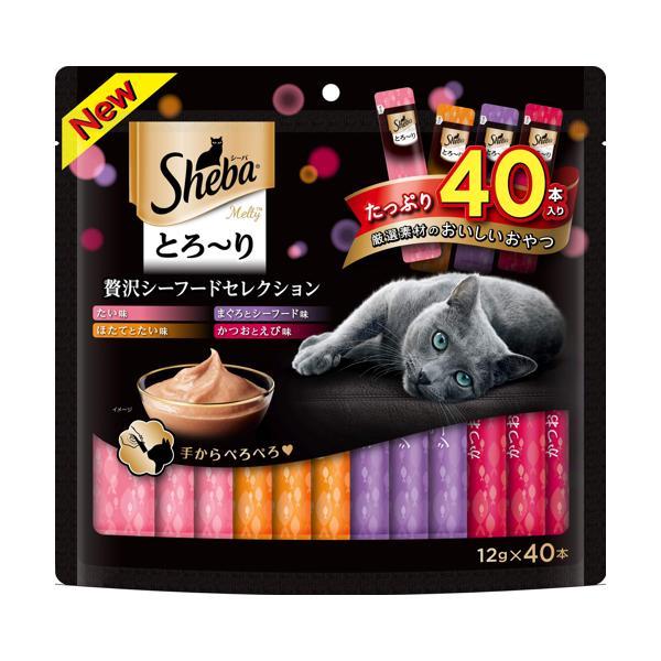シーバ とろーり メルティ 贅沢シーフドセレクション 12g×40本 猫用おやつ の商品画像