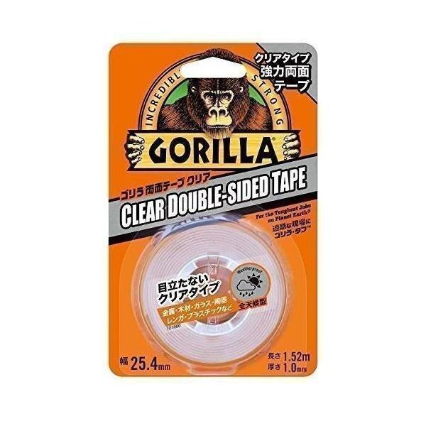呉工業 ゴリラ強力両面テープ クリア 254mm×152m Gorilla Glue の商品画像