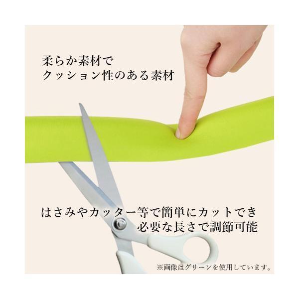 L字 コーナーガード クッション ケガ防止 衝撃吸収 2m ベビーガード ゴム セーフティーグッズ ベビーサークル ロールタイプ ((C|bestone1|03