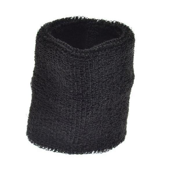 リストバンド 男女兼用 汗止め 無地 シンプル コットン混 カラフル スポーツ テニス フィットネス バスケ 野球 サッカー C245円 人気定番