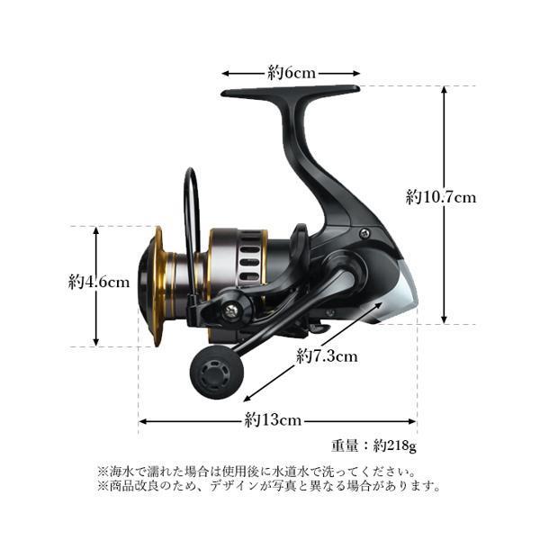 スピニングリール 軽量 2000番 耐久性 釣り リール 投げ釣り 淡水釣り 海釣り 海水 淡水 ((S｜bestone1｜09