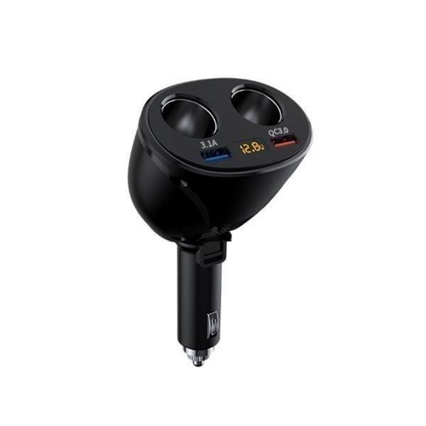 シガーソケット 2連 増設 Usb 車載充電器 12v 24v 電圧測定 カーチャージャー トラック 車 C Yk 3 ベストワン 通販 Yahoo ショッピング