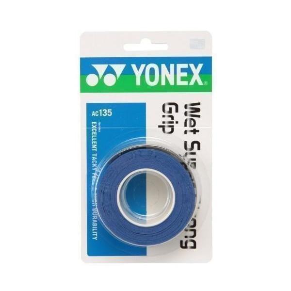 10個セット ヨネックス AC135 オリエンタルブルー ウェットスーパーストロンググリップ YONEX  送料無料 YONEX（ヨネックス） 10個セット AC135 オリエンタルブルー ウェット