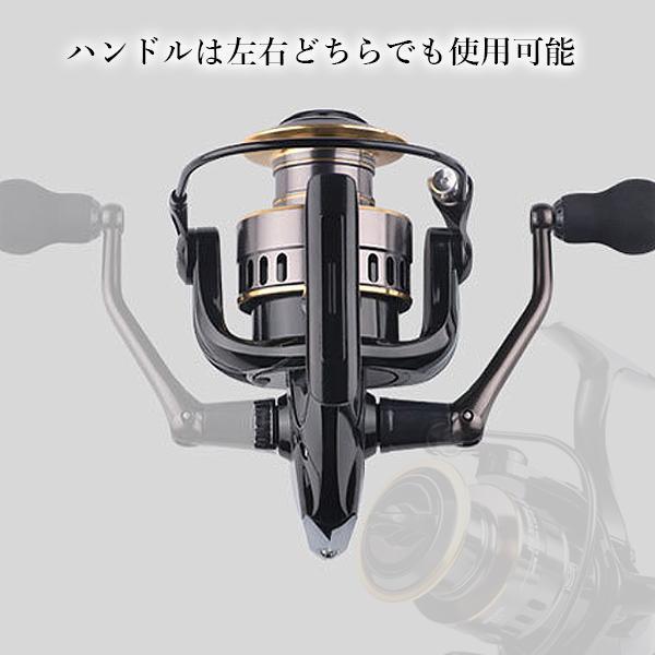 スピニングリール 2個セット 2個セット スピニングリール 軽量 3000番 耐久性 釣り リール