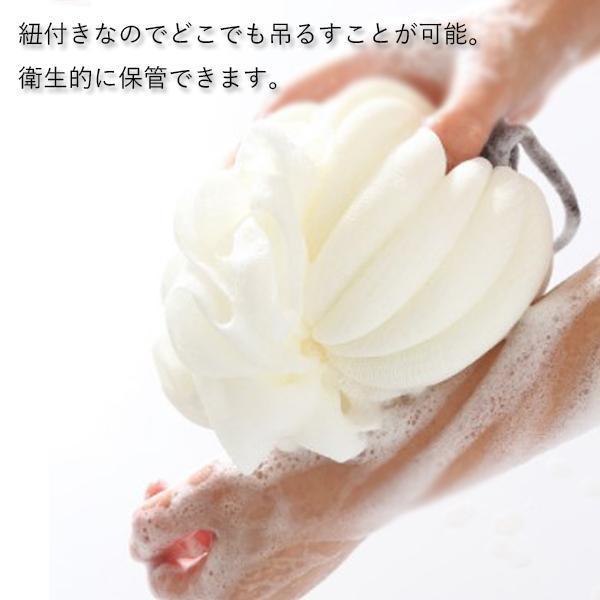 2個セット 泡立てネット ボディスポンジ シャボンボール ボディ