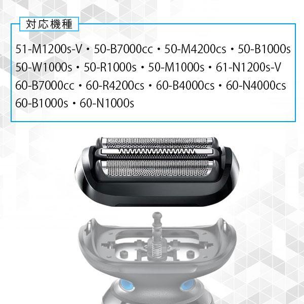 互換品 2個セット ブラウン シリーズ5 シリーズ6 替刃 53B F/C53B