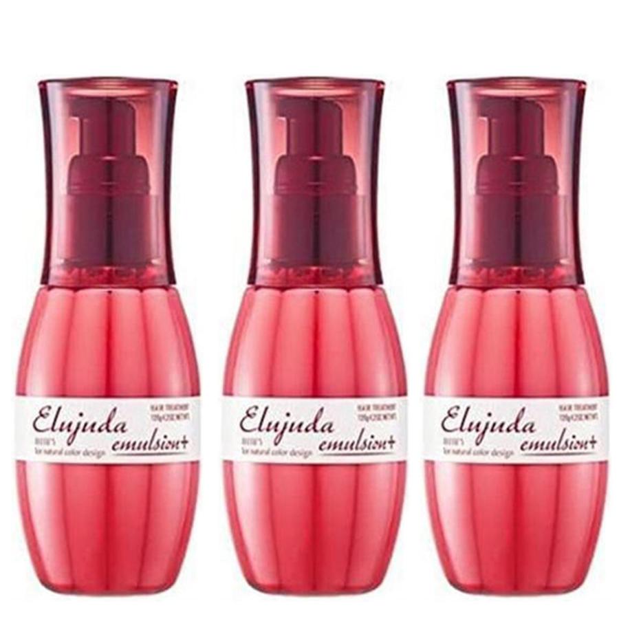 Elujuda（エルジューダ） 3個セット ミルボン エマルジョン＋ 普通
