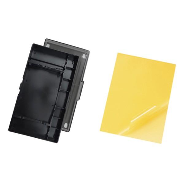 呉竹 Kuretake GG490-2 書道セット 空ケース (GA-490) 黒 くれ竹 GG490