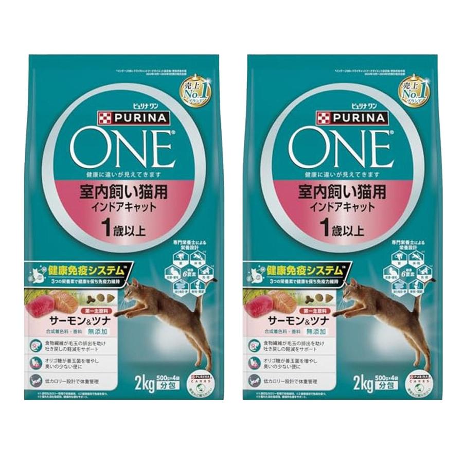 Nestle（ネスレ） 2個セット ピュリナワン キャットフード 室内飼い猫