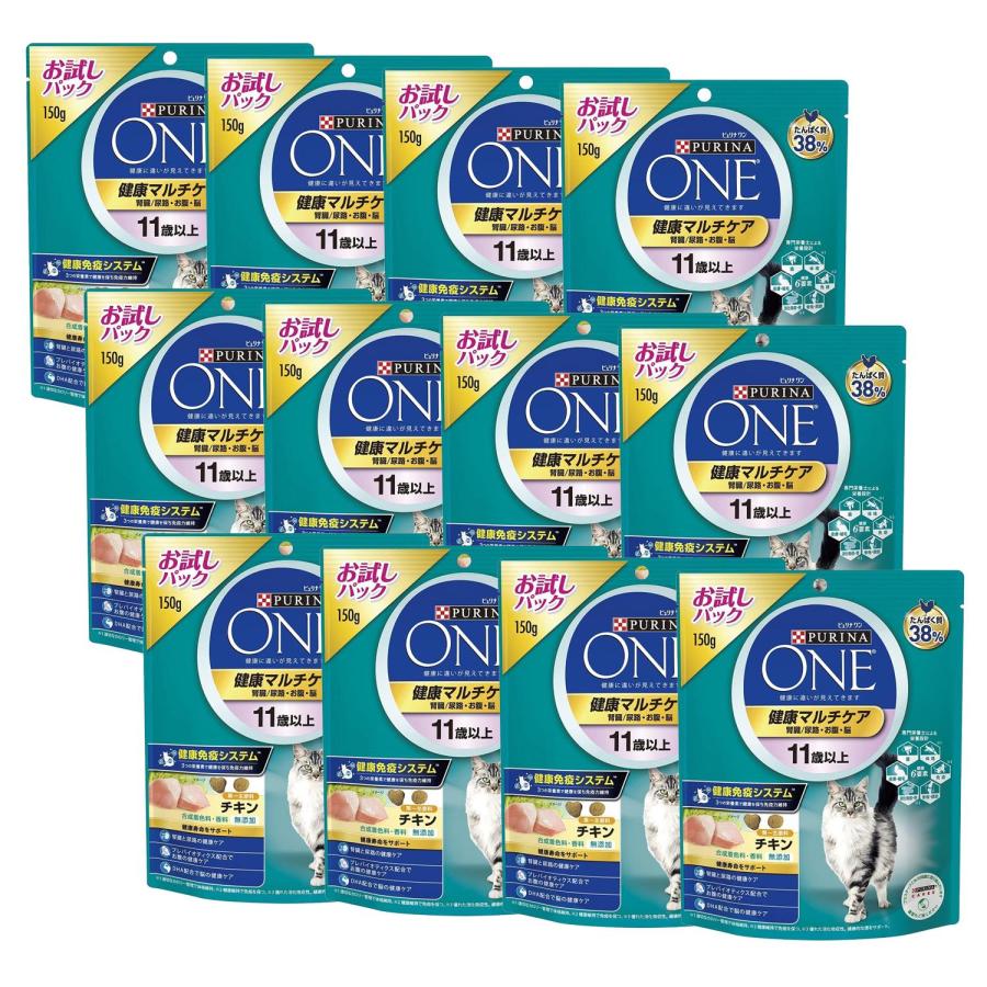 ピュリナワンキャットチキン味【12kgセット】 Nestle（ネスレ） 12個セット ピュリナワン キャット 健康マルチケア