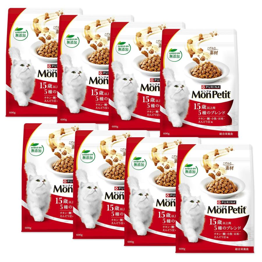 Nestle（ネスレ） 8個セット モンプチ バッグ 15歳 5種のブレンド