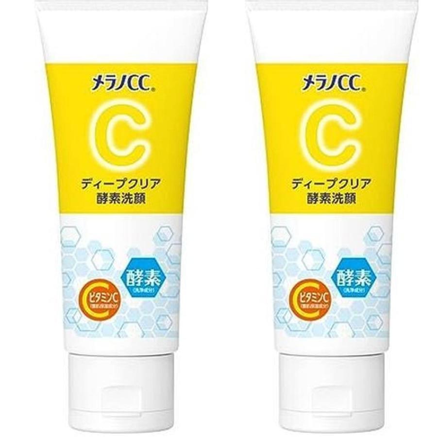 メラノCC 2個セット ロート製薬 ディープクリア酵素洗顔 130g : ベスト
