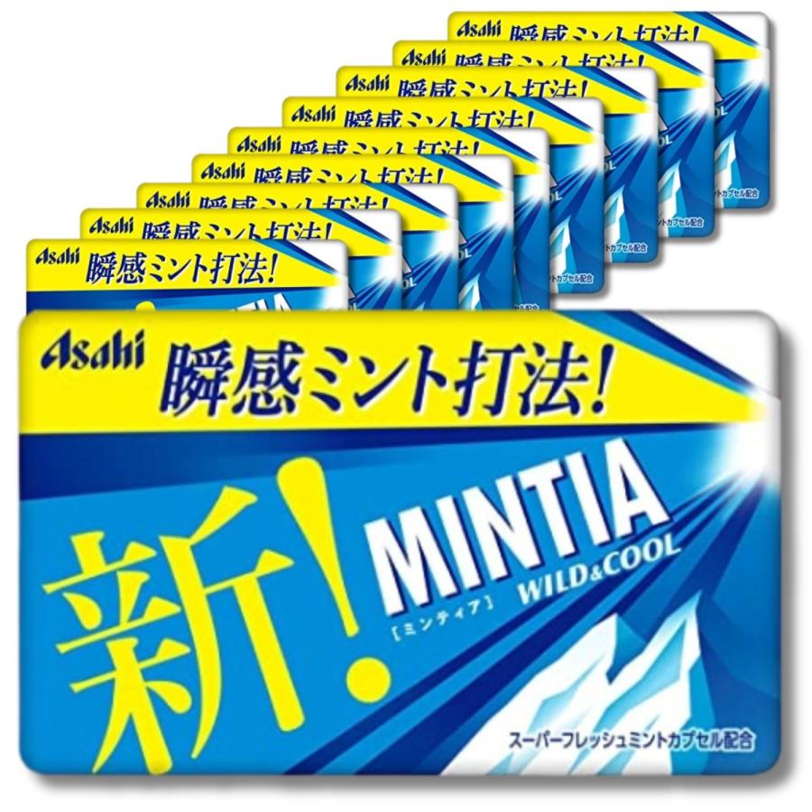 アサヒ（asahi） 10個セット アサヒグループ食品 ミンティア ワイルド