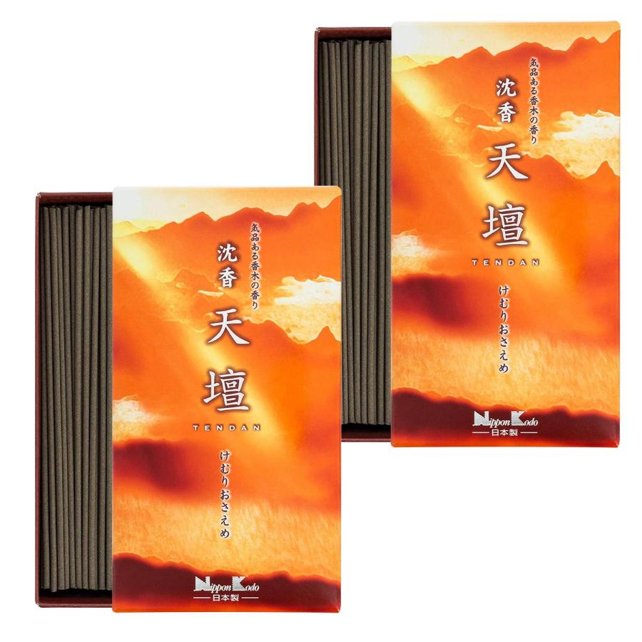 日本香堂 2個セット 沈香天壇 バラ詰 125g : ベストワン - 通販