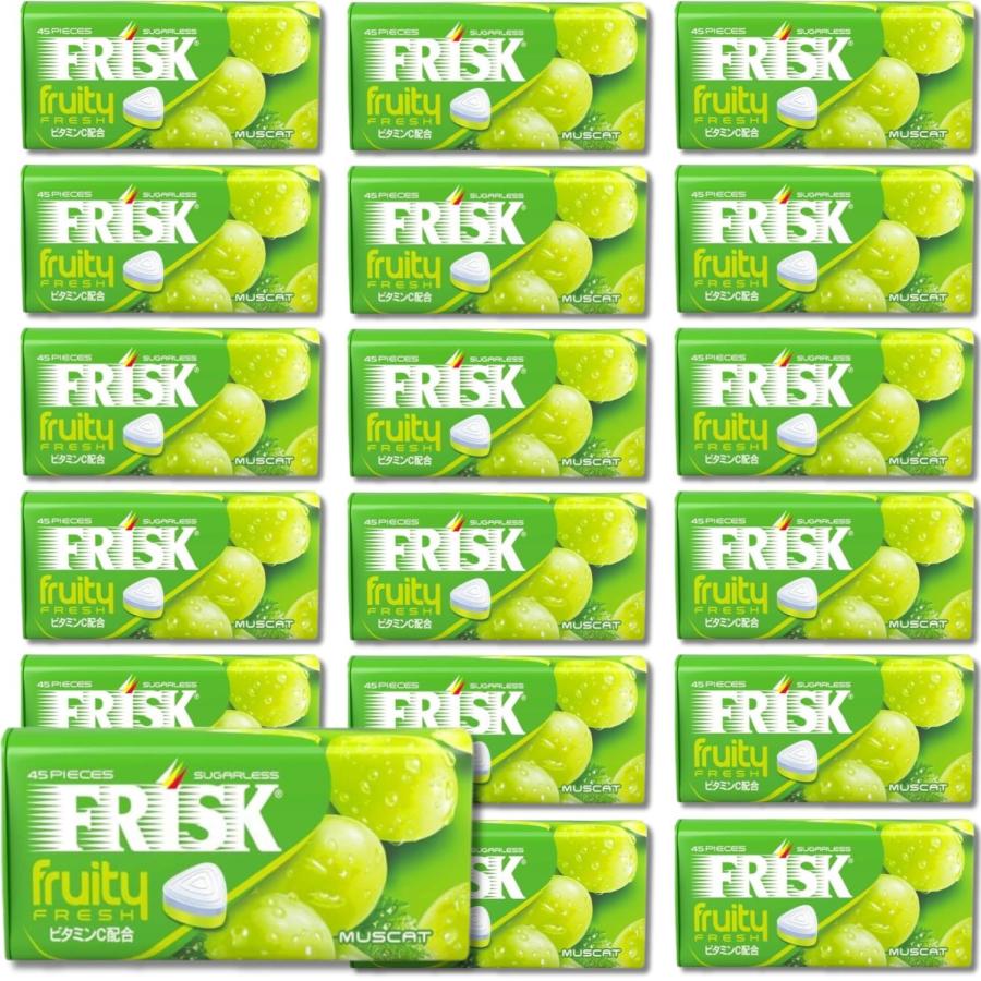 LCフレッシュマスカット セット FRISK（フリスク） 18個セット クラシエ フルーティーフレッシュ