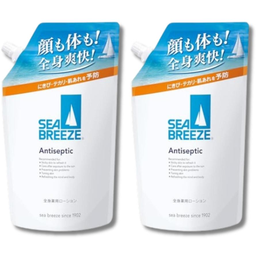 2個セット ファイントゥデイ シーブリーズ アンティセプティック f 全身薬用ローション 詰替用 700mL（Yahoo!・ベストワン）