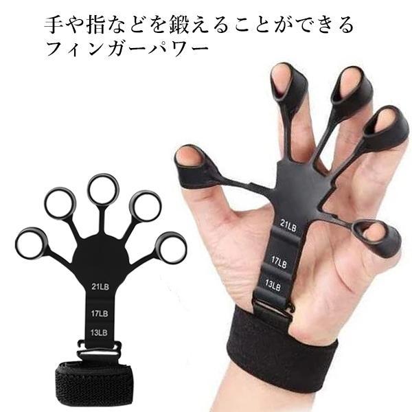 フィンガーパワー 握力 前腕 トレーニング 強度調節可能 男女