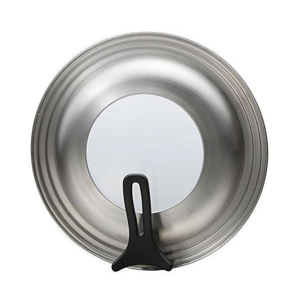 貝印 DW5648 フライパンカバー スタンド付き 24~28cm ステンレス製 の商品画像