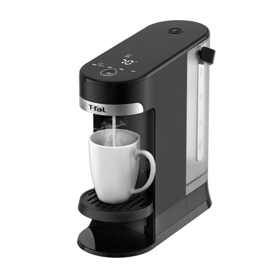 T-fal（ティファール） BR3508J0 ブラック 瞬間湯沸かしケトル 1300Wの 
