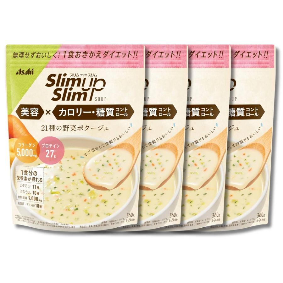 アサヒ（asahi） 4個セット アサヒグループ食品 スリムアップスリム