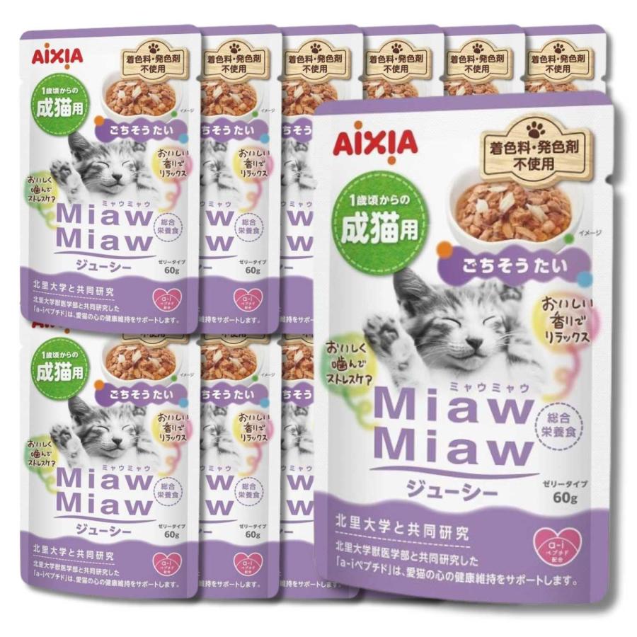 アイシア（AIXIA） 12個セット ミャウミャウ ジューシー ごちそうたい 