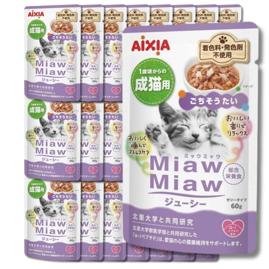 アイシア（AIXIA） 24個セット ミャウミャウ ジューシー ごちそうたい