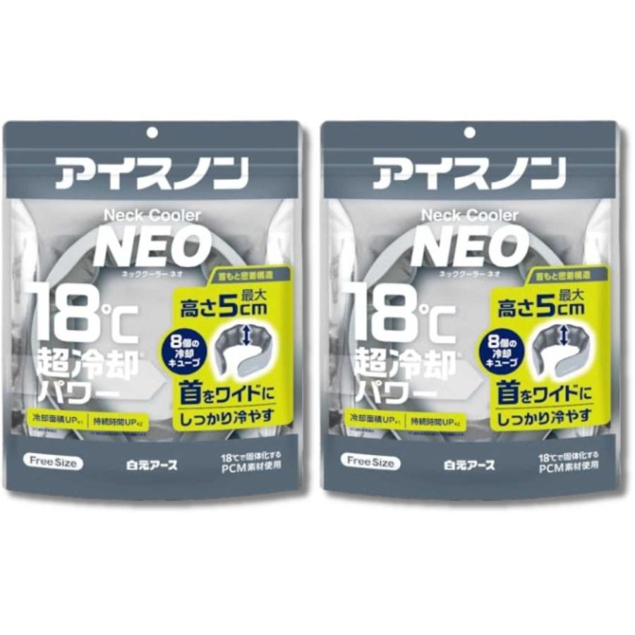 白元アース アイスノン NEO 2個セット 白元アース 2個セット アイスノン ネッククーラー NEO クールネック