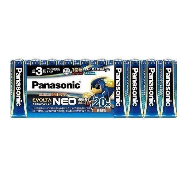 パナソニック EVOLTA NEO 単3形アルカリ乾電池 20本パック 日本製 LR6NJ/20SW Panasonic（Yahoo!・ベストワン）