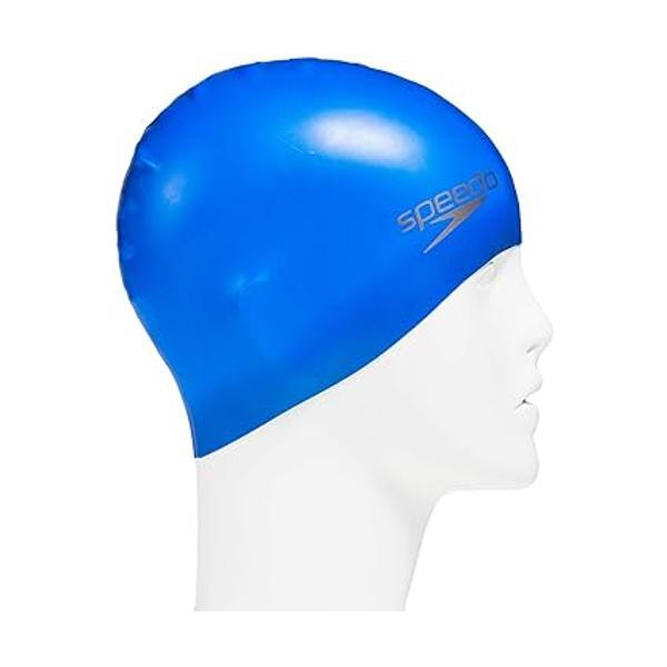 スピード スイムキャップ シリコーンキャップ 水泳 ユニセックス SD93C03 ブルー FREE Speedo YK43384A2310