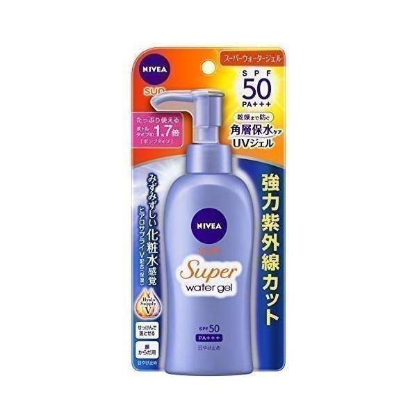 ニベアサン プロテクトウォータージェル SPF50/PA+++ ポンプ 140g の商品画像