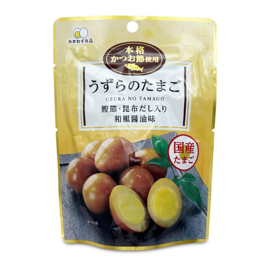 カネセイ食品 うずらのたまご うずら 卵 60g 味付け : ベストワン