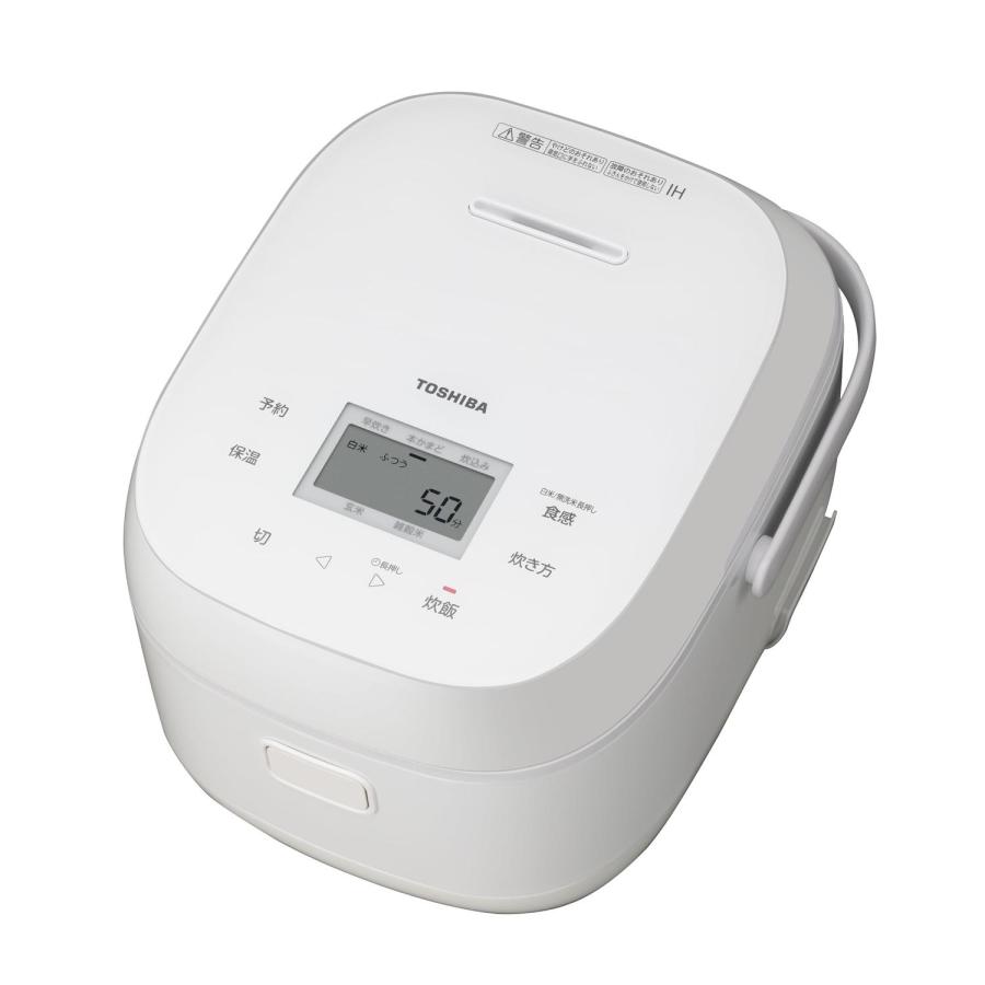 TOSHIBA（東芝） 炊飯器 5.5合 rice cooker RC-10BHW W ホワイト 