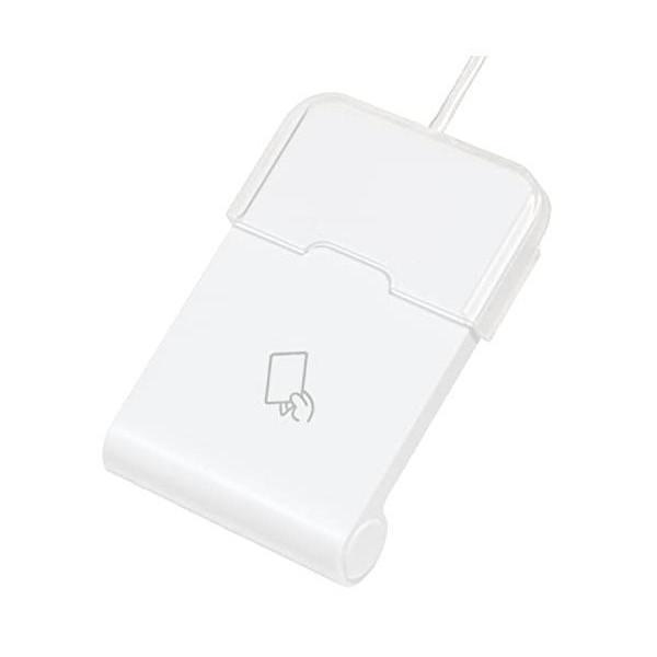 IODATA USBNFC4S ICカードリーダーライター 確定申告 マイナンバーカード HPKIカード 電子車検証 カードホルダー付