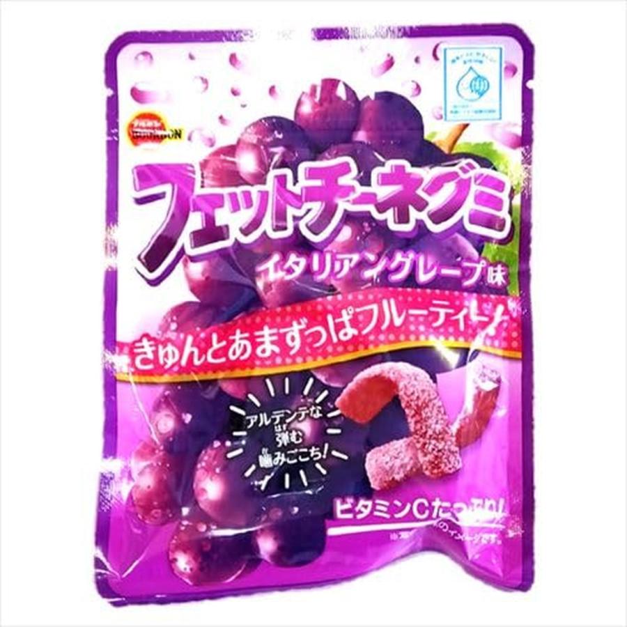 ブルボン フェットチーネグミ イタリアングレープ味 50g : ベストワン