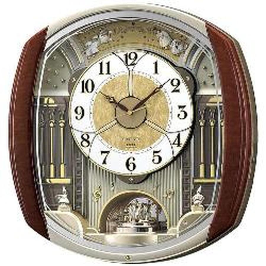 SEIKO（セイコー） クロック 掛け時計 からくり時計 電波 アナログ