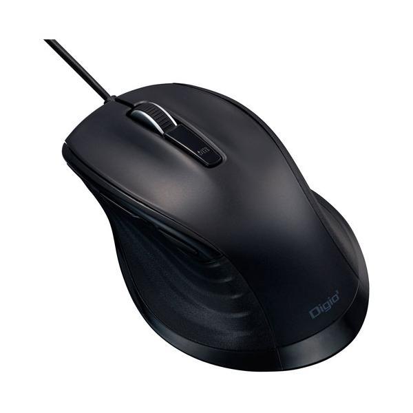 ナカバヤシ Digio2 大型有線BLueLEDマウス F_Line MUS-UKF148BK(1コ入) : ベストワン - 通販 ...